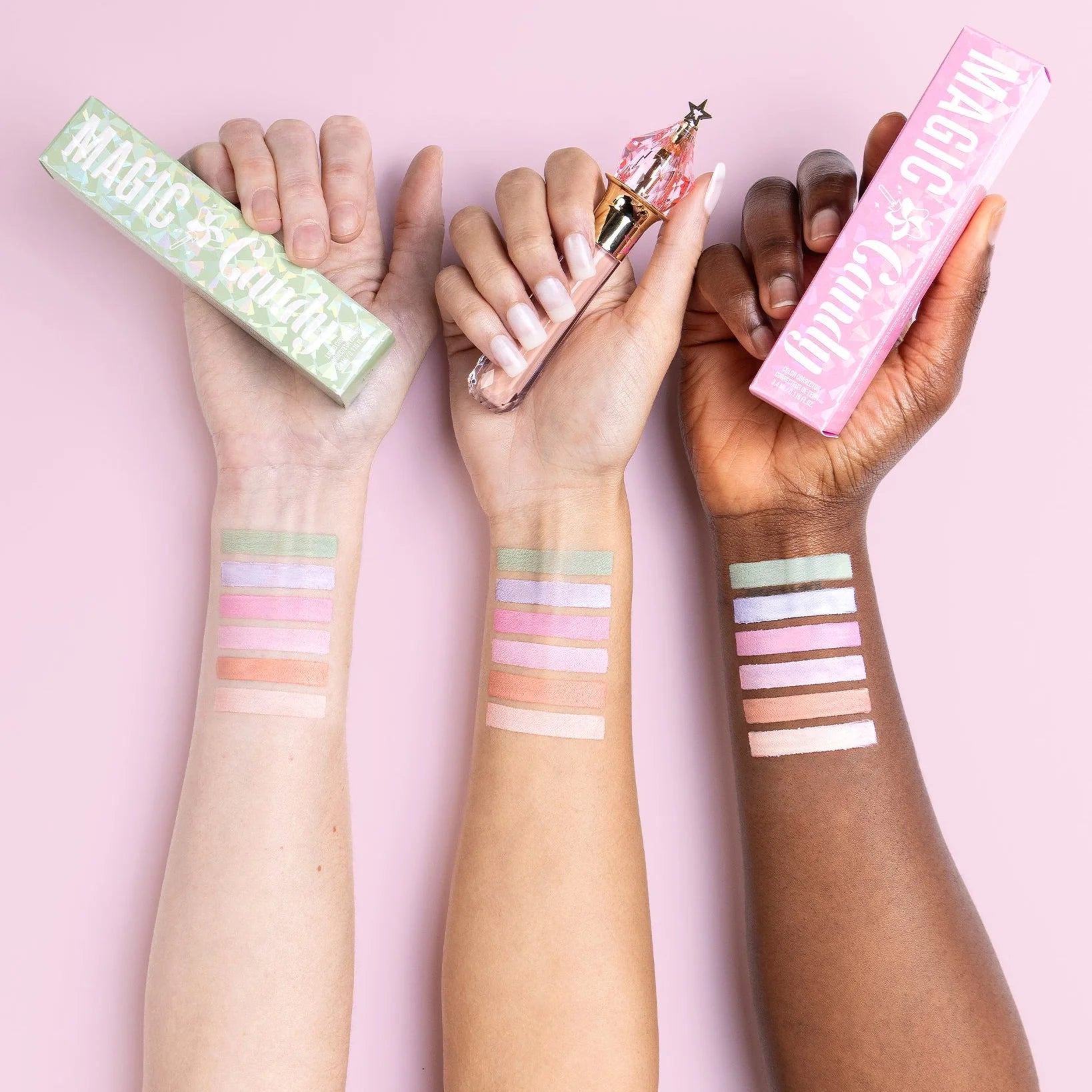 Pink Icons Magic Candy? Color Corrector Duo