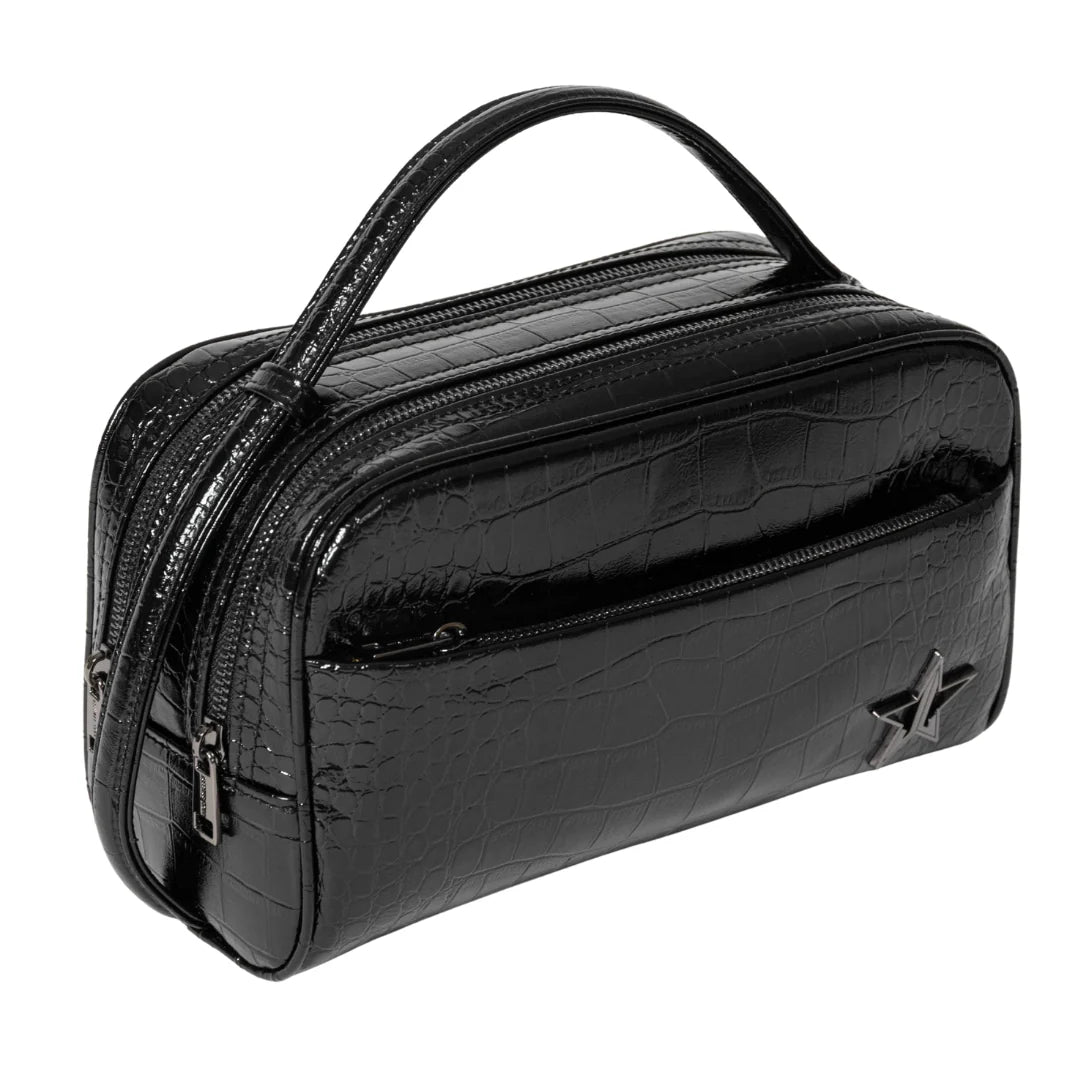 Double Zip Travel Makeup Bag