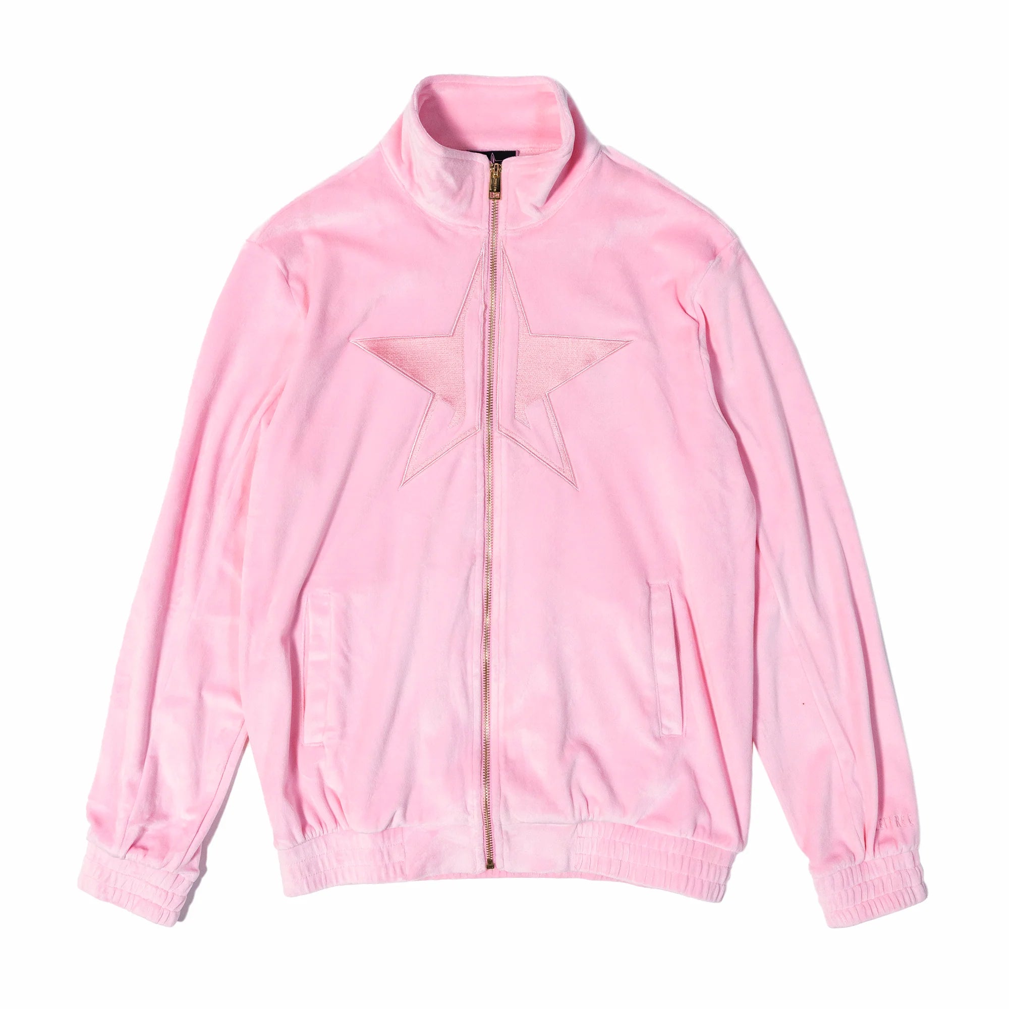 Velour Zip Up Jacket