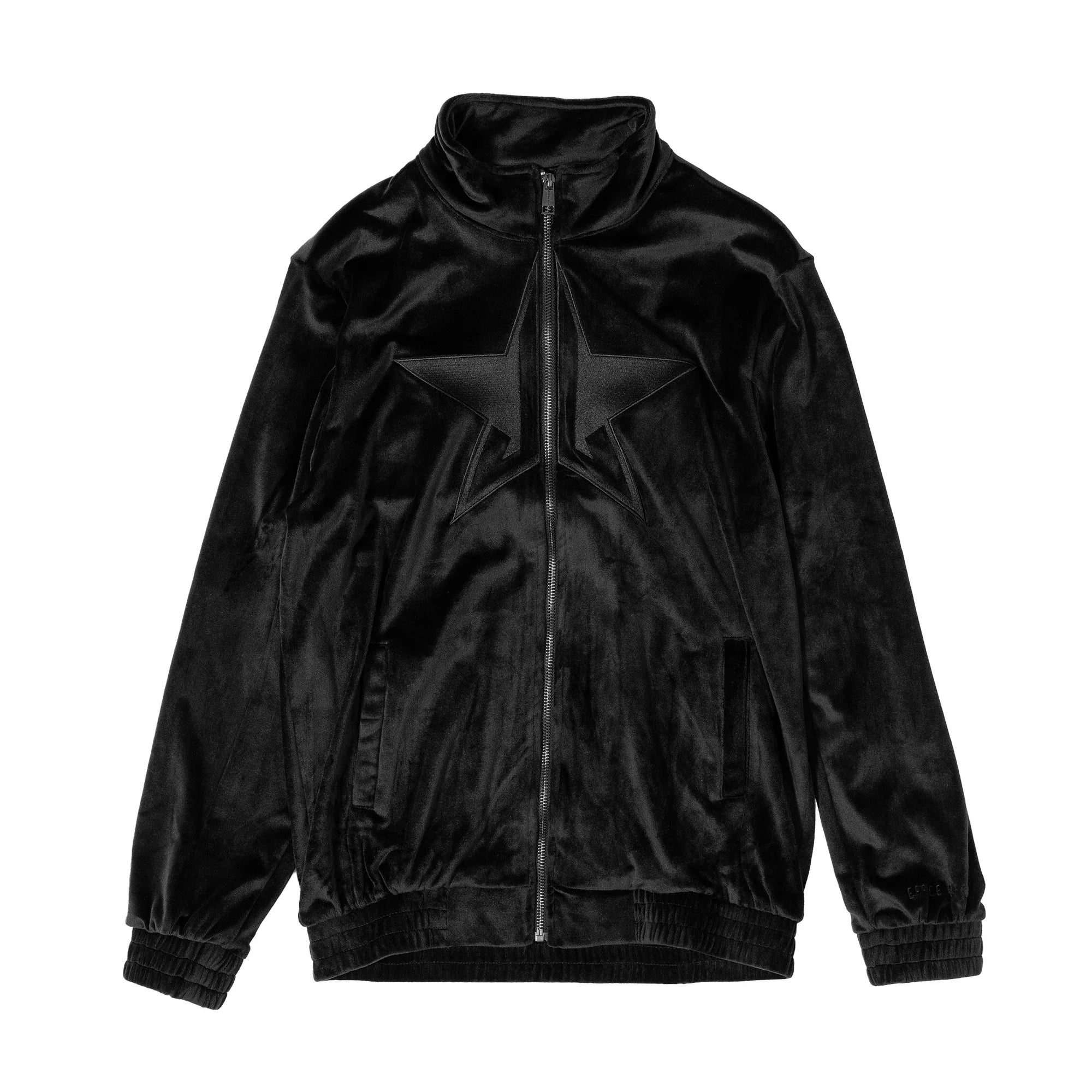 Velour Zip Up Jacket